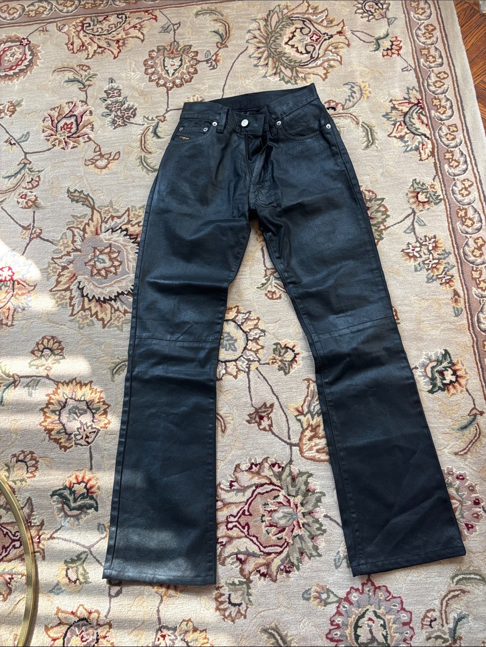 Vintage diesel black coated jeans